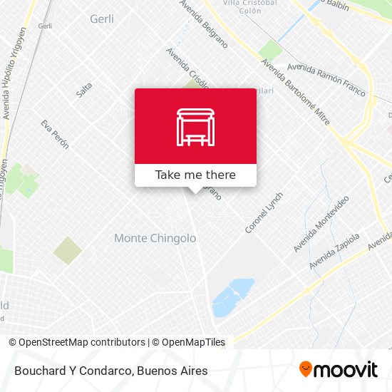 Bouchard Y Condarco map