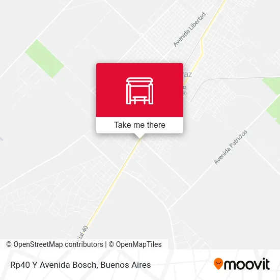 Rp40 Y Avenida Bosch map