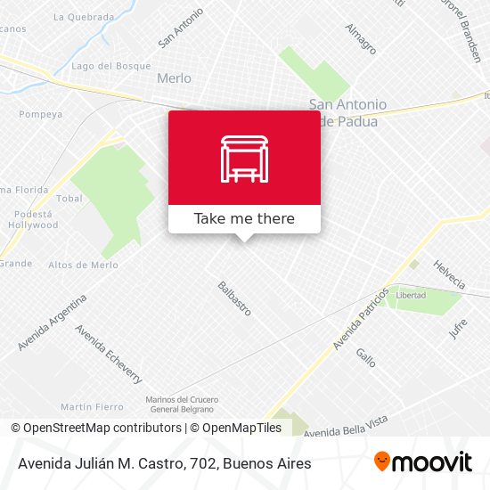 Avenida Julián M. Castro, 702 map