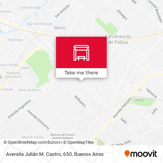 Avenida Julián M. Castro, 650 map