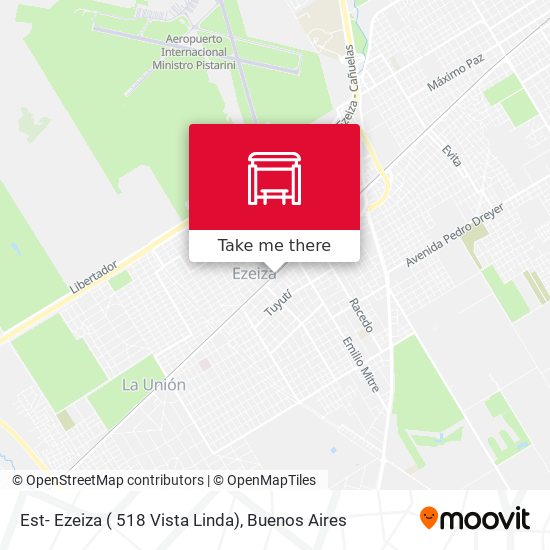 Mapa de Est- Ezeiza ( 518 Vista Linda)