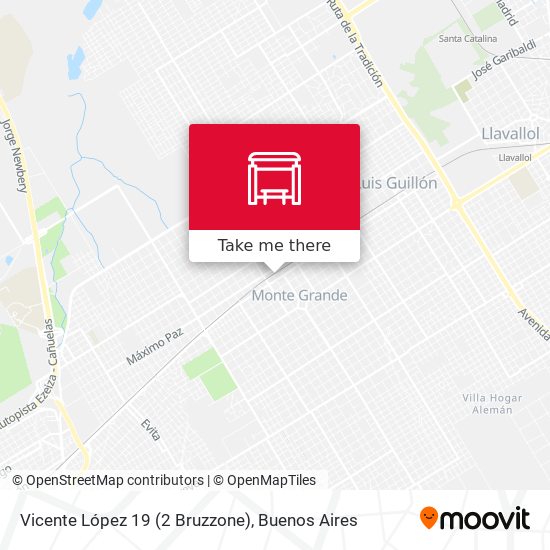 Mapa de Vicente López 19 (2 Bruzzone)