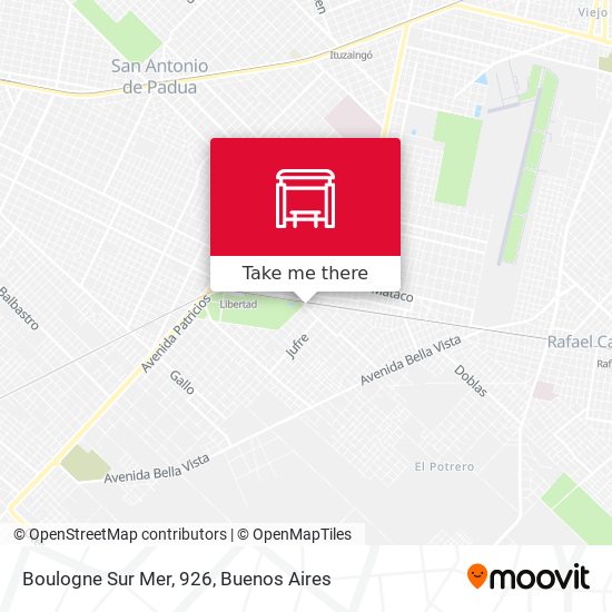 Mapa de Boulogne Sur Mer, 926