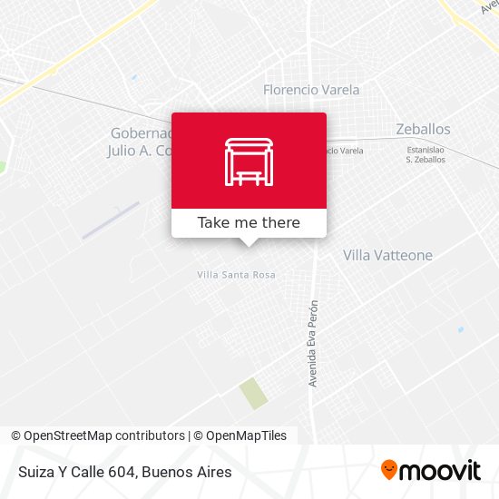 Suiza Y Calle 604 map