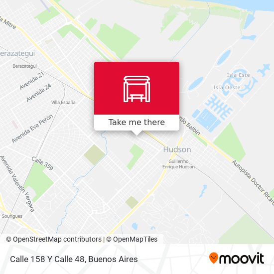 Mapa de Calle 158 Y Calle 48
