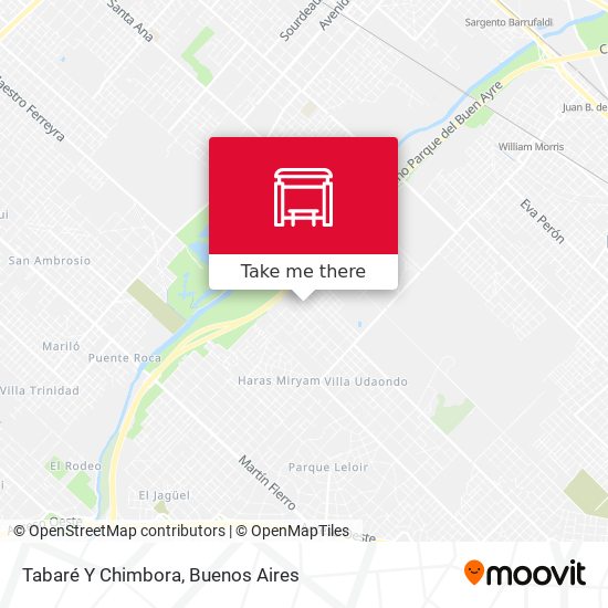 Tabaré Y Chimbora map