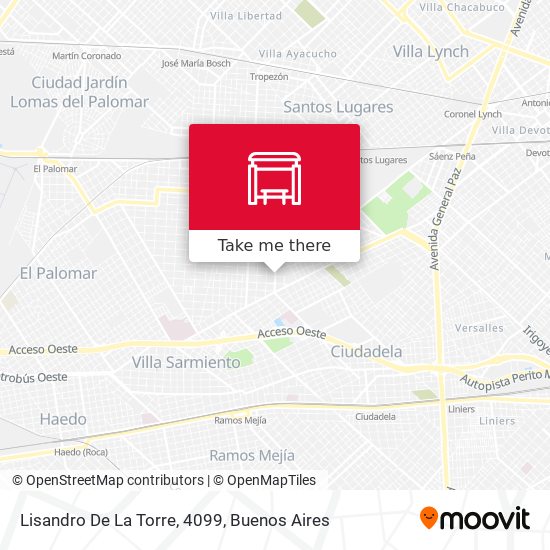 Lisandro De La Torre, 4099 map