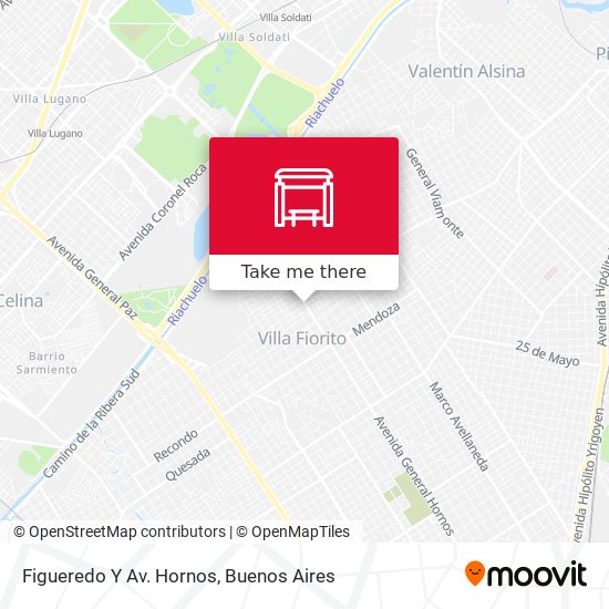 Figueredo Y Av. Hornos map