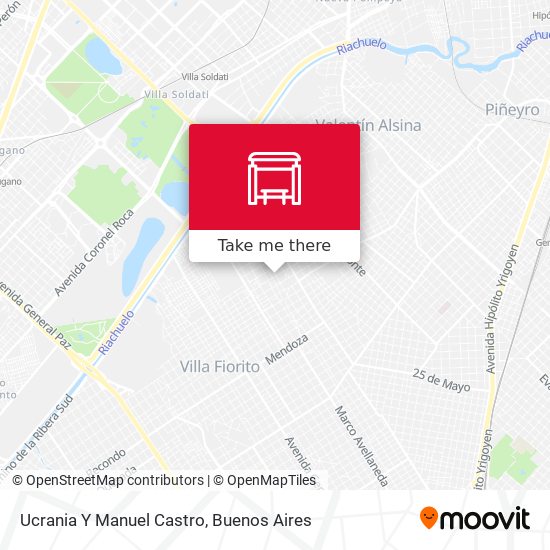Ucrania Y Manuel Castro map