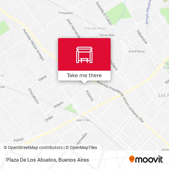 Plaza De Los Abuelos map