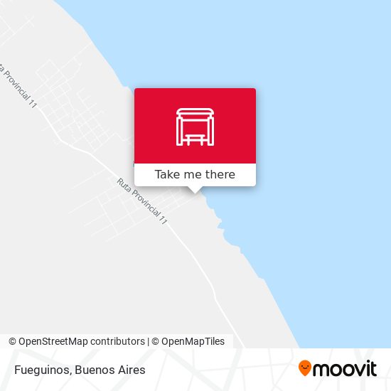 Mapa de Fueguinos