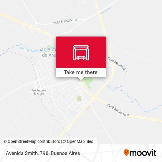 Avenida Smith, 798 map