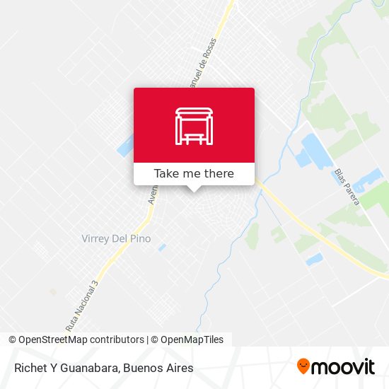 Richet Y Guanabara map