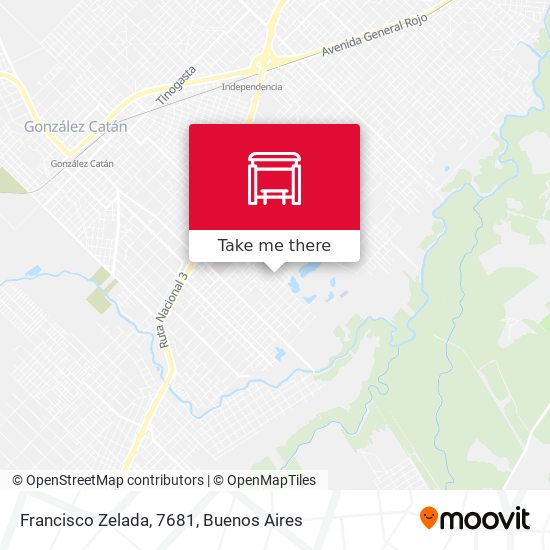 Mapa de Francisco Zelada, 7681