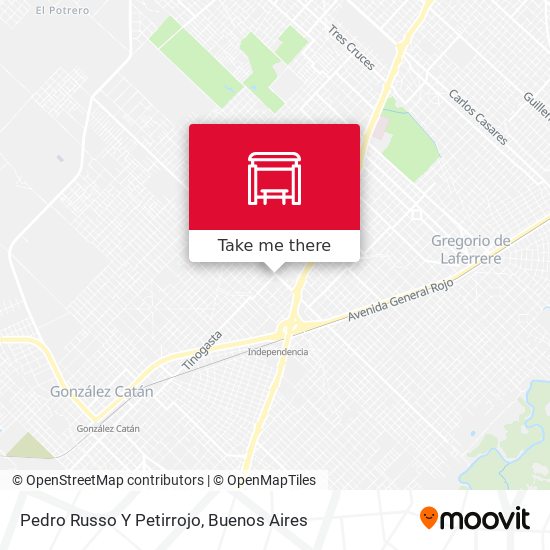 Pedro Russo Y Petirrojo map
