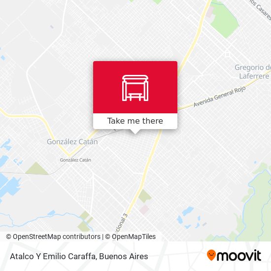Atalco Y Emilio Caraffa map