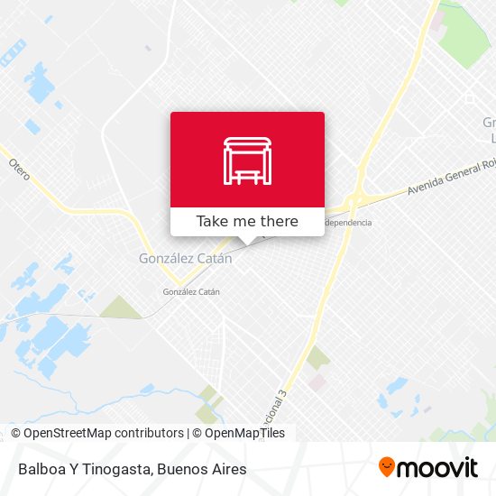 Mapa de Balboa Y Tinogasta