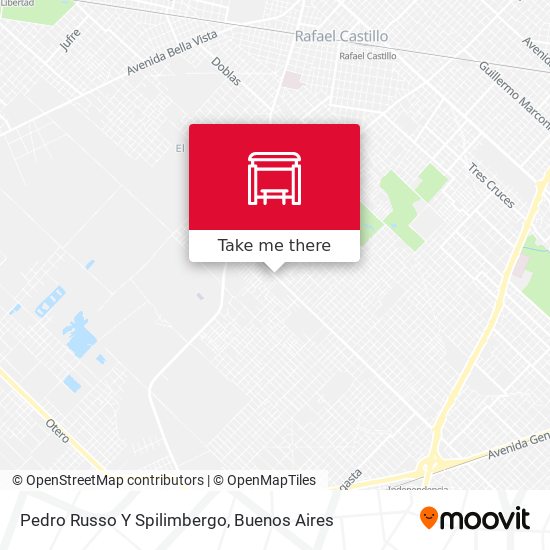 Pedro Russo Y Spilimbergo map