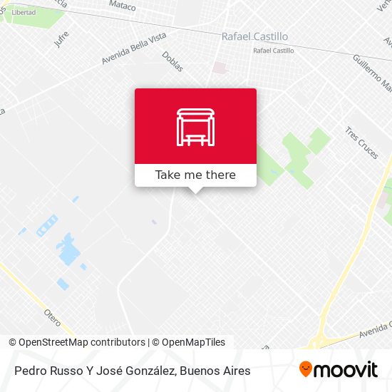 Pedro Russo Y José González map