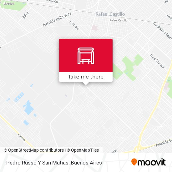 Mapa de Pedro Russo Y San Matías