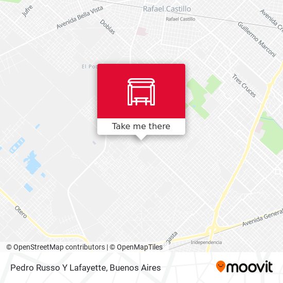 Mapa de Pedro Russo Y Lafayette