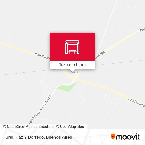 Gral. Paz Y Dorrego map