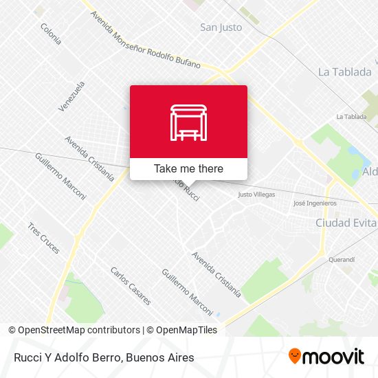 Mapa de Rucci Y Adolfo Berro