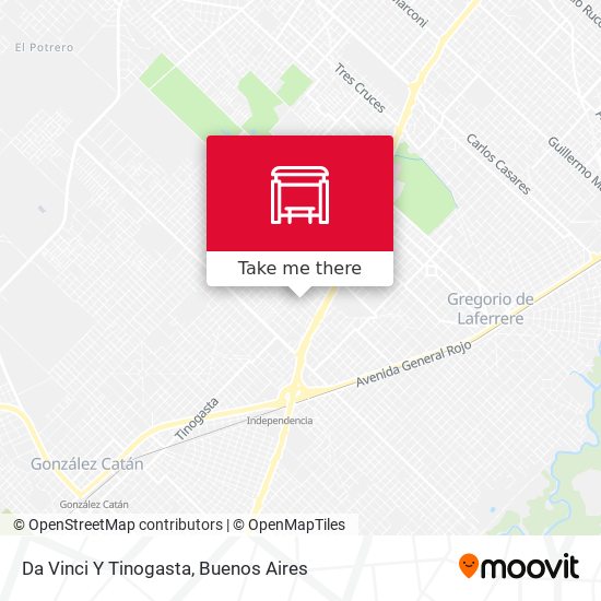 Mapa de Da Vinci Y Tinogasta