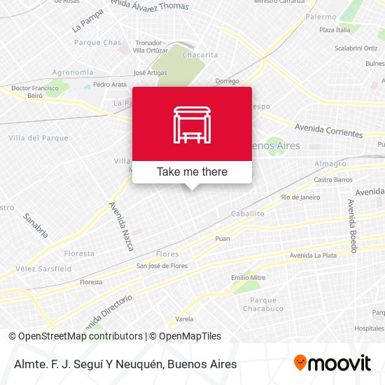 Almte. F. J. Seguí Y Neuquén map