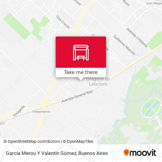 Mapa de García Merou Y Valentín Gómez
