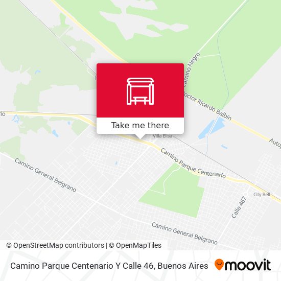 Camino Parque Centenario Y Calle 46 map