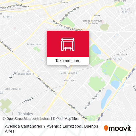 Avenida Castañares Y Avenida Larrazábal map