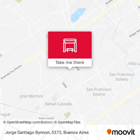 Jorge Santiago Bynnon, 5372 map