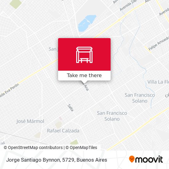 Jorge Santiago Bynnon, 5729 map