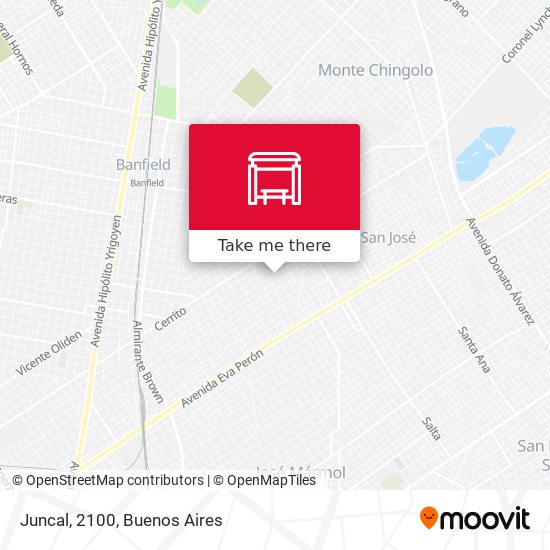 Mapa de Juncal, 2100