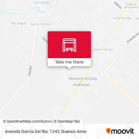 Avenida García Del Río, 1242 map