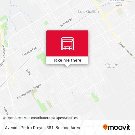 Avenida Pedro Dreyer, 581 map