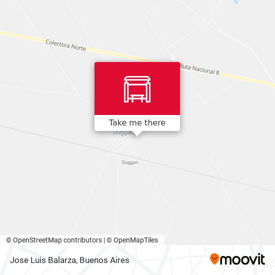 Jose Luis Balarza map