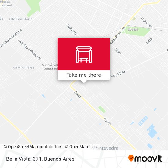 Bella Vista, 371 map