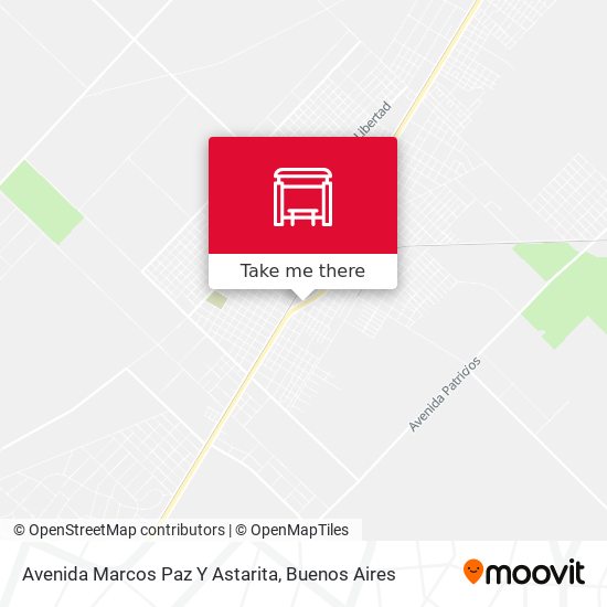 Mapa de Avenida Marcos Paz Y Astarita