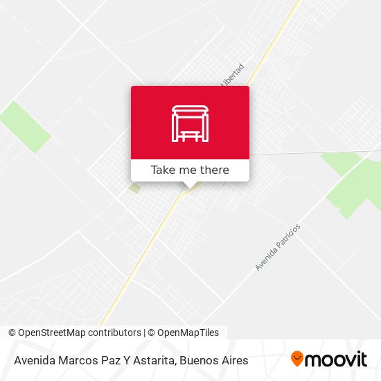 Avenida Marcos Paz Y Astarita map