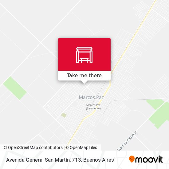 Avenida General San Martín, 713 map