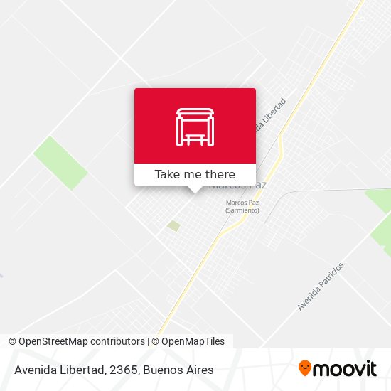 Mapa de Avenida Libertad, 2365