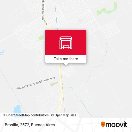 Brasilia, 2572 map