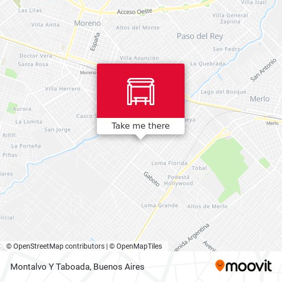 Mapa de Montalvo Y Taboada