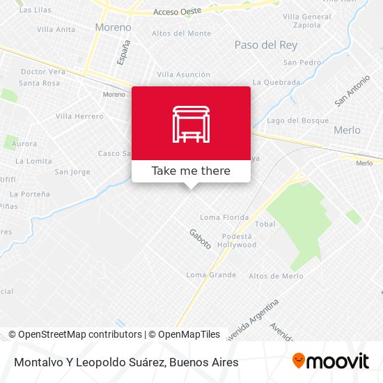 Montalvo Y Leopoldo Suárez map