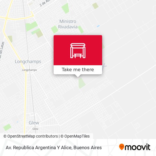 Mapa de Av. Republica Argentina Y Alice
