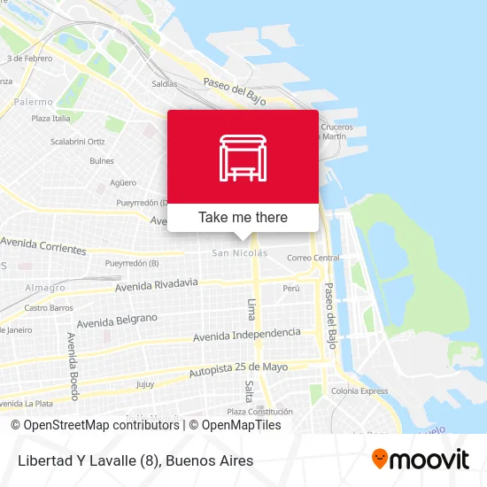 Libertad Y Lavalle (8) map