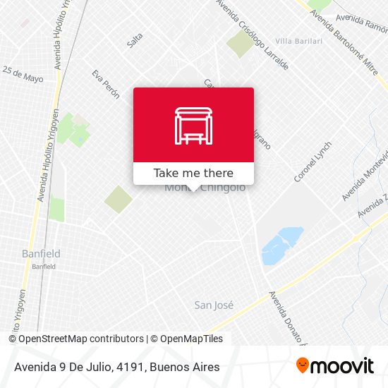 Avenida 9 De Julio, 4191 map