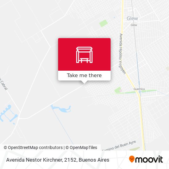 Mapa de Avenida Nestor Kirchner, 2152
